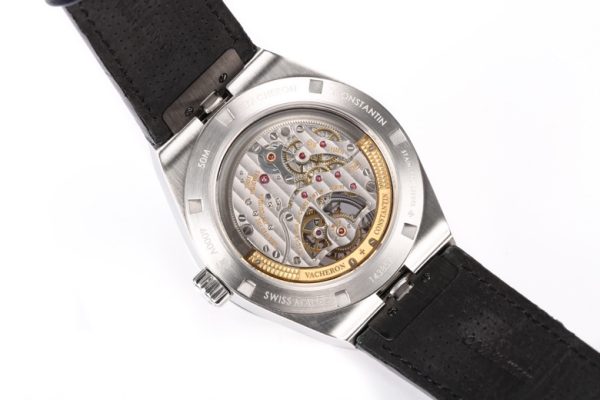 VC Overseas Tourbillon Ref 6000V SS BBRF 1:1 Best Edition Blue Dial on Black Leather Straps Tourb - Super Clone Watch | 1:1 Best Version