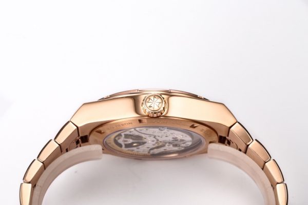 VC Overseas Tourbillon Ref 6000V RG BBRF 1:1 Best Edition Quadrante blu su bracciale RG Tourb - Orologio super clone | 1:1 Best Version
