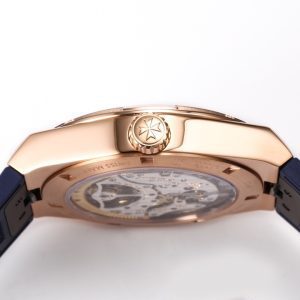 VC Overseas Tourbillon Ref 6000V/ BBRF 1:1 Best Edition Μπλε καντράν σε μπλε λουράκι από καουτσούκ Tourb - Super Clone Watch | 1:1 Best Version