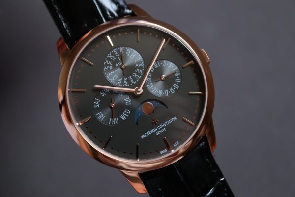 VC Patrimony 43175/000R-B343 RG MXF Black Dial on Black leather strap 1120QP - Super Clone Watch | 1:1 Best Version