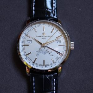 VC Traditionnelle 4010T/000P-B345 SS MXF Best Edition White Dial on Black leather strap A2460QCL - Super Clone Watch | 1:1 Best Version