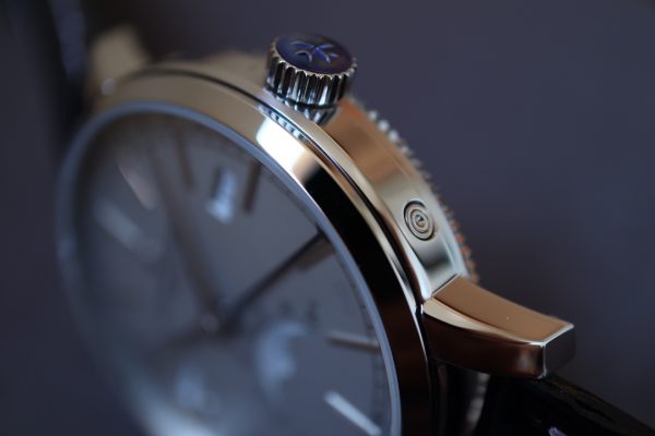 VC Traditionnelle 4010T/000P-B345 SS MXF Best Edition Valkoinen kellotaulu mustalla nahkahihnalla A2460QCL - Super Clone Watch | 1:1 Paras versio