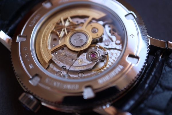 VC Traditionnelle 4010T/000P-B345 SS MXF Best Edition Valkoinen kellotaulu mustalla nahkahihnalla A2460QCL - Super Clone Watch | 1:1 Paras versio