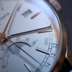 VC Traditionnelle 4010T/000P-B345 SS MXF Best Edition Valkoinen kellotaulu mustalla nahkahihnalla A2460QCL - Super Clone Watch | 1:1 Paras versio