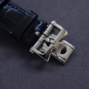 VC Traditionnelle 4010T/000P-B345 SS MXF Best Edition Valkoinen kellotaulu mustalla nahkahihnalla A2460QCL - Super Clone Watch | 1:1 Paras versio