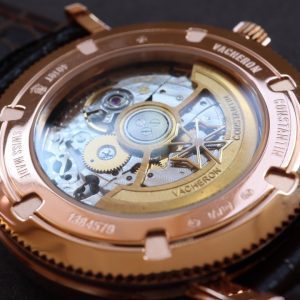 VC Traditionnelle 4010T/000R-B344 RG MXF ベストエディション ホワイトダイアル ブラウンレザーストラップ A2460QCL - スーパークローンウォッチ｜1:1 ベストバージョン