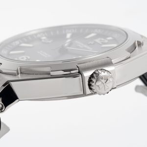 VC Overseas 47040/000W-9500 PPF 1:1 Best Edition Gray Textured Dial on Black Rubber Strap A1226 - Super Clone Watch | 1:1 Best Version