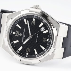VC オーバーシーズ 47040/B01A-9094 SS PPF 1:1 ベスト・エディション ブラック・ラバー・ストラップ ブラック・テクスチャード・ダイヤル A1226 - スーパークローン・ウォッチ｜1:1 ベスト・バージョン