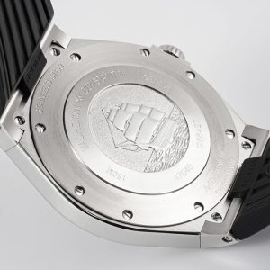 VC オーバーシーズ 47040/B01A-9094 SS PPF 1:1 ベスト・エディション ブラック・ラバー・ストラップ ブラック・テクスチャード・ダイヤル A1226 - スーパークローン・ウォッチ｜1:1 ベスト・バージョン