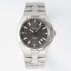 VC Overseas 47040/000W-9500 SS PPF 1:1 Best Edition harmaa kuvioitu Dial SS rannekorun A1226 - Super Clone Watch | 1:1 Paras versio