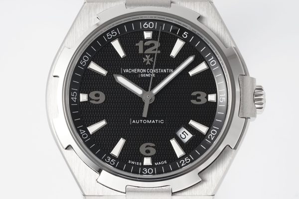 VC オーバーシーズ 47040/B01A-9094 SS PPF 1:1 ベスト・エディション ブラック・テクスチャード・ダイヤル SSブレスレット A1226 - スーパークローン・ウォッチ｜1:1 ベスト・バージョン