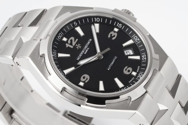VC オーバーシーズ 47040/B01A-9094 SS PPF 1:1 ベスト・エディション ブラック・テクスチャード・ダイヤル SSブレスレット A1226 - スーパークローン・ウォッチ｜1:1 ベスト・バージョン