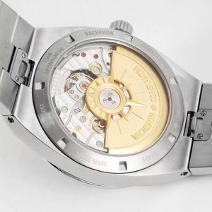 VC Overseas 4500V/110A-B126 SS PPF 1:1 Best Edition Silver Dial on SS Bracelet A5100 - Super Clone Watch | 1:1 Best Version
