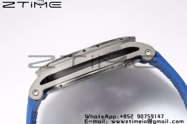 RD Excalibur RDDBEX0546 BBR 1:1 Mejor Edición Esqueleto Esfera Azul con Correa de Caucho Azul A2136 Tourbillon V4 - Super Clone Watch | 1:1 Mejor Versión