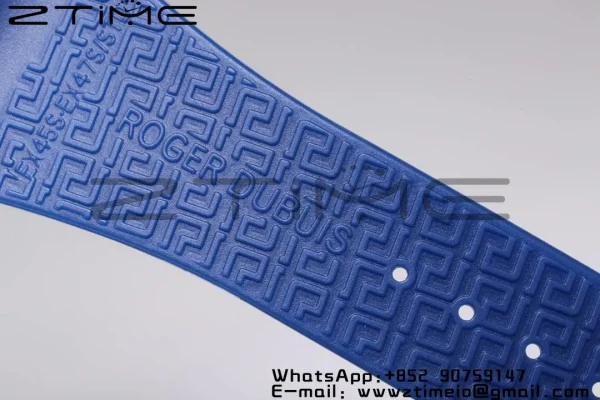 RD Excalibur RDDBEX0546 BBR 1:1 Mejor Edición Esqueleto Esfera Azul con Correa de Caucho Azul A2136 Tourbillon V4 - Super Clone Watch | 1:1 Mejor Versión
