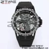 RD EXCALIBUR SPIDER RDDBEX0815 BBRF Best Edition Skeleton Black Dial on Black Rubber Strap A2136 Tourbillon - Super Clone Watch | 1:1 Best Version