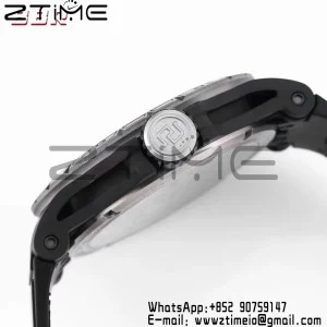 RD EXCALIBUR SPIDER RDDBEX0815 BBRF Best Edition Skeleton Black Dial on Black Rubber Strap A2136 Tourbillon - Super Clone Watch | 1:1 Best Version