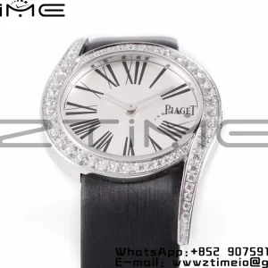 Limelight Gala G0A42150 26mm SS ZF 1:1 Best Edition Silver Dial on Black Fabric Strap Siwss Quartz - Super Clone Watch | 1:1 Best Version