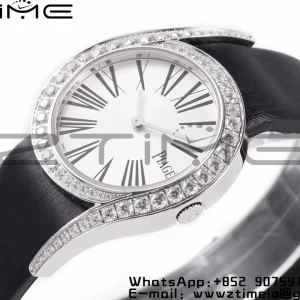 Limelight Gala G0A42150 26mm SS ZF 1:1 Best Edition Silver Dial on Black Fabric Strap Siwss Quartz - Super Clone Watch | 1:1 Best Version