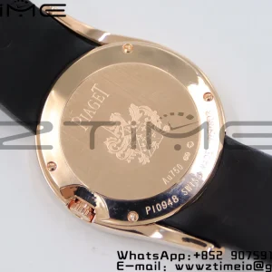 Limelight Gala G0A43151 32mm SS ZF RG ZF 1:1 Best Edition Silver Dial on Black Fabric Strap Siwss Quartz - Super Clone Watch | 1:1 Best Version