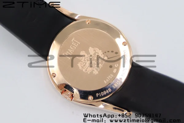 Limelight Gala G0A43151 32mm SS ZF RG ZF 1:1 Best Edition Silver Dial on Black Fabric Strap Siwss Quartz - Super Clone Watch | 1:1 Best Version