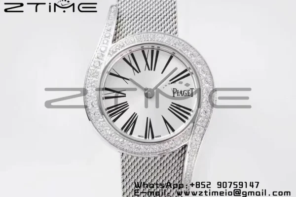 Limelight Gala G0A44212 32mm SS ZF 1:1 Best Edition Silver Dial on SS Bracelet Siwss Quartz - Super Clone Watch | 1:1 Best Version