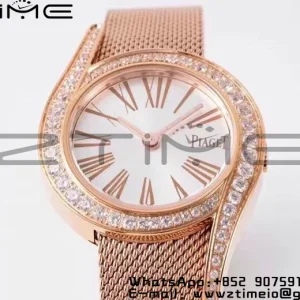 Limelight Gala G0A44212 32mm RG ZF 1:1 Best Edition Silver Dial on RG Bracelet Siwss Quartz - Super Clone Watch | 1:1 Best Version