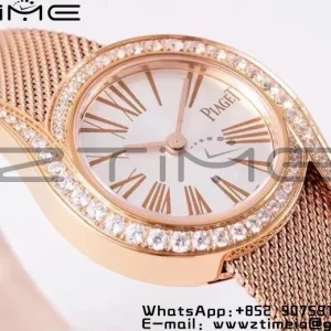 Limelight Gala G0A44212 32mm RG ZF 1:1 Best Edition Silver Dial on RG Bracelet Siwss Quartz - Super Clone Watch | 1:1 Best Version