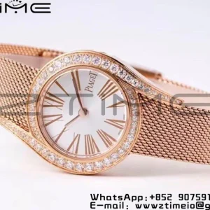 Limelight Gala G0A44212 32mm RG ZF 1:1 Best Edition Silver Dial on RG Bracelet Siwss Quartz - Super Clone Watch | 1:1 Best Version