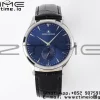Master Ultra Thin Small Second 1358480 SS ZF 1:1 Best Edition Blue Dial on Black Leather Strap A896 - Super Clone Watch | 1:1 Best Version