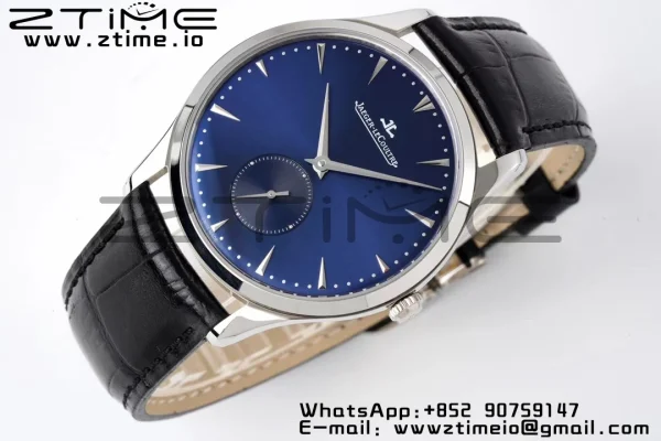 Master Ultra Thin Small Second 1358480 SS ZF 1:1 Best Edition Blue Dial on Black Leather Strap A896 - Super Clone Watch | 1:1 Best Version