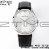 Master Ultra Thin Small Second 1358420 SS ZF 1:1 Best Edition Silver Dial on Black Leather Strap A896 - Super Clone Watch | 1:1 Best Version