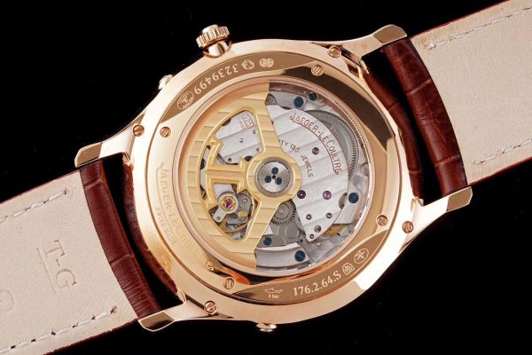 Master Ultra Thin Moon 1362520 RG AZF 1:1 Best Edition Weißes Zifferblatt auf braunem Lederarmband A925 - Super Clone Watch | 1:1 Best Version