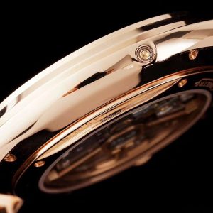 Master Ultra Thin Moon 136255J RG AZF 1:1 Best Edition Gray Dial on Black Leather Strap A925 - Super Clone Watch | 1:1 Best Version