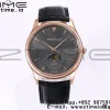 Master Ultra Thin Moon 136255J RG ZF 1:1 Best Edition Dark Gray Dial on Black Leather Strap SA925 Super Clone V2 - Super Clone Watch | 1:1 Best Version
