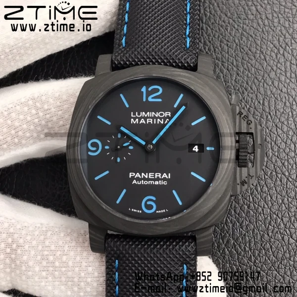 Panerai PAM01661 PAM1661 PAM1661 Carbotech VSF 1:1 Best Edition on Black Kevlar Composite Strap P.9010 - Super Clone Watch | 1:1 Best Version