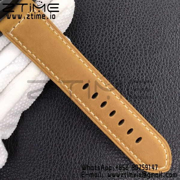 Panerai PAM01441 PAM1441 LUMINOR VSF 1:1 Best Edition Black Dial on Brown Asso Strap P.9011 Super Clone - Super Clone Watch | 1:1 Best Version