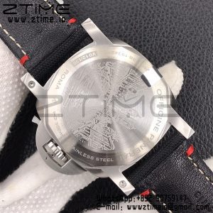 Panerai PAM01025 PAM1025 VSF 1:1 Best Edition Black Dial on Black Canvas Strap P.9010 Clone - Super Clone Watch | 1:1 Best Version