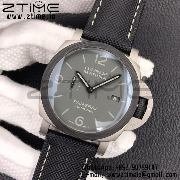 Panerai PAM01662 PAM1662 Satin-polished Ti VSF 1:1 Best Edition on Black Kevlar Composite Strap P.9010 - Super Clone Watch | 1:1 Best Version
