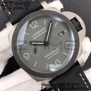 Panerai PAM01662 PAM1662 Satin-polished Ti VSF 1:1 Best Edition on Black Kevlar Composite Strap P.9010 - Super Clone Watch | 1:1 Best Version