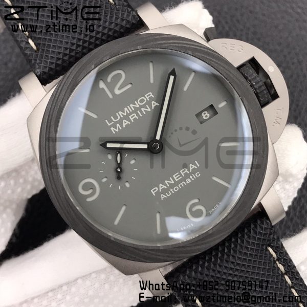 Panerai PAM01662 PAM1662 Satin-polished Ti VSF 1:1 Best Edition on Black Kevlar Composite Strap P.9010 - Super Clone Watch | 1:1 Best Version