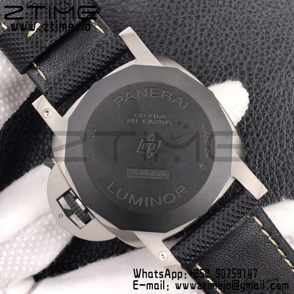 Panerai PAM01662 PAM1662 Satin-polished Ti VSF 1:1 Best Edition on Black Kevlar Composite Strap P.9010 - Super Clone Watch | 1:1 Best Version