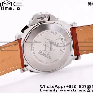 Panerai PAM00088  PAM088 R Luminor GMT 44mm VSF 1:1 Best Edition on Brown Leather Strap P.9001 Super Clone - Super Clone Watch | 1:1 Best Version