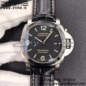 Panerai PAM00312 PAM312 R VSF 1:1 Best Edition på sort læderrem P.9000 Super Clone V2 - Super Clone Watch | 1:1 Best Version