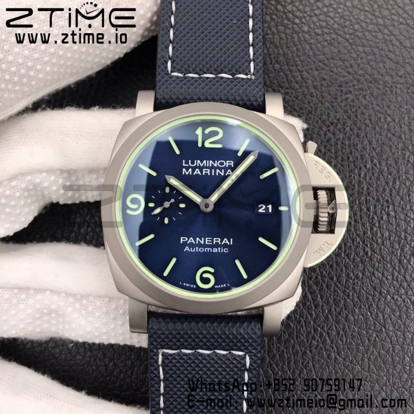 Panerai PAM01117 PAM1117 Titanium VSF 1:1 Best Edition Blue Dial on Blue Kevlar Composite Strap P.9010 Clone - Super Clone Watch | 1:1 Best Version