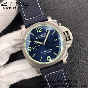 Panerai PAM01117 PAM1117 Titanium VSF 1:1 Best Edition Blue Dial on Blue Kevlar Composite Strap P.9010 Clone - Super Clone Watch | 1:1 Best Version