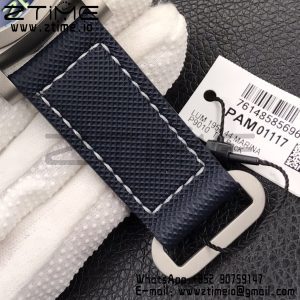 Panerai PAM01117 PAM1117 Titanium VSF 1:1 Best Edition Blue Dial on Blue Kevlar Composite Strap P.9010 Clone - Super Clone Watch | 1:1 Best Version