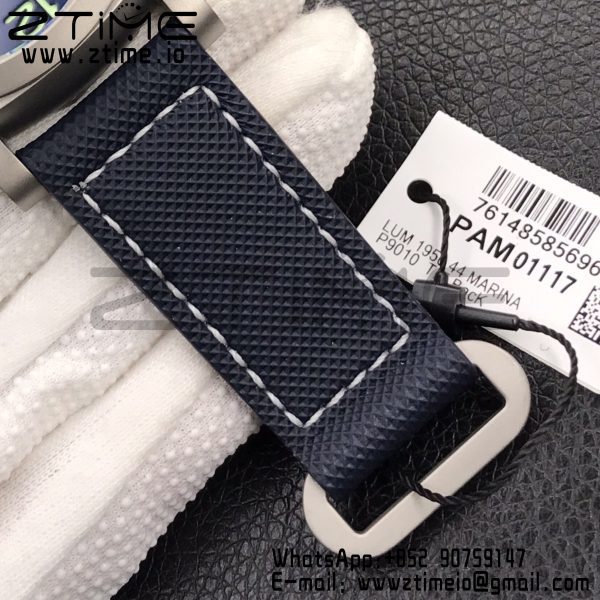 Panerai PAM01117 PAM1117 Titanium VSF 1:1 Best Edition Blue Dial on Blue Kevlar Composite Strap P.9010 Clone - Super Clone Watch | 1:1 Best Version