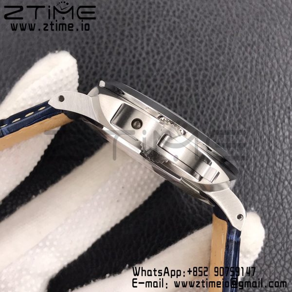 Panerai PAM01313  PAM1313 VSF 1:1 Best Edition Blue Dial on Blue Leather Strap P.9010 Clone - Super Clone Watch | 1:1 Best Version