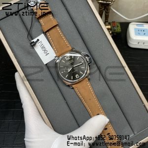 Panerai PAM00904  PAM904 Luminor Due VSF Best Edition Gray Dial on Brown Asso Strap AXXXIV - Super Clone Watch | 1:1 Best Version